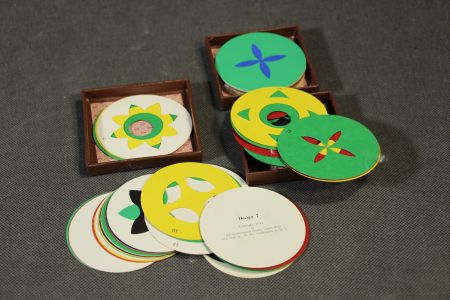 Test barwnych kół – Kirschmann Coaxial Colour Wheel (1949)